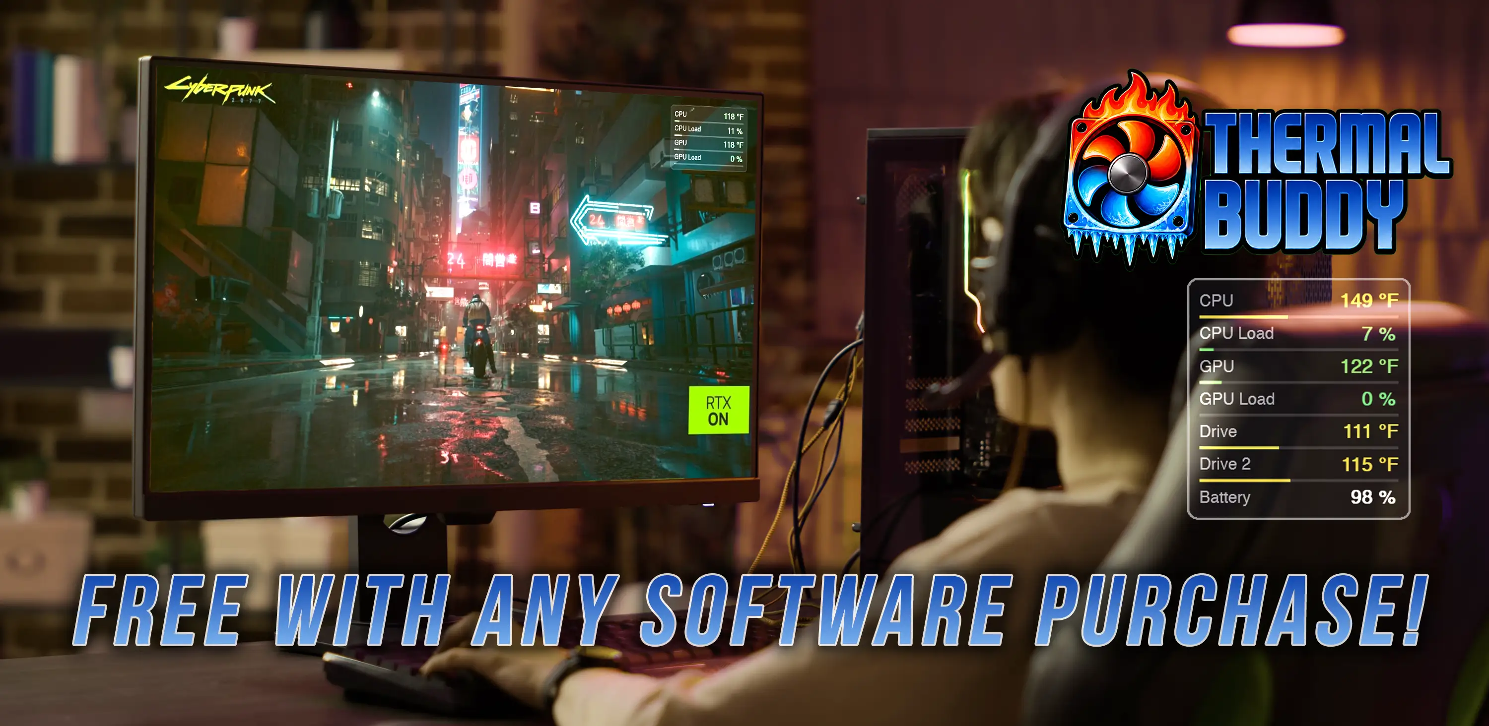 Thermal Buddy - free with any software purchase
